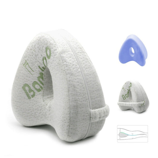 Heart-Shaped Memory Foam Contour Leg Pillow Support