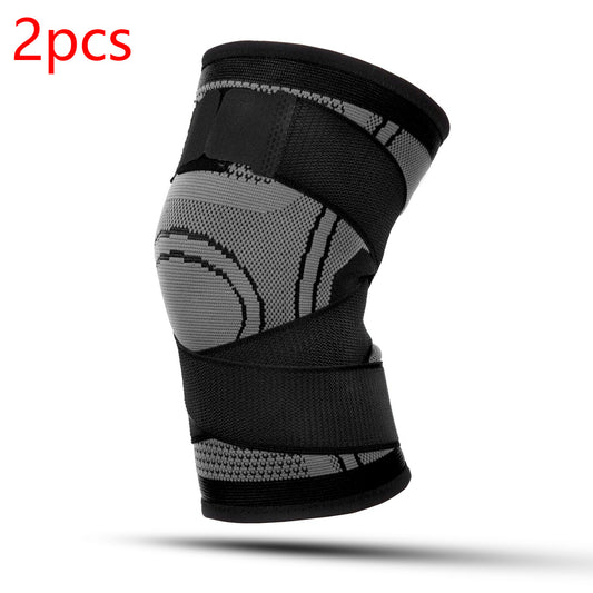 Breathable Pressurized Kneecap for Sports and Cycling